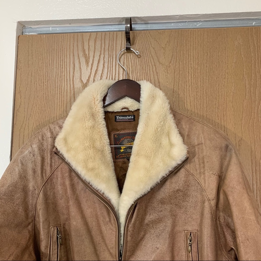 Wilson Adventure Bound Distressed Leather Jacket - Picture 2 of 11